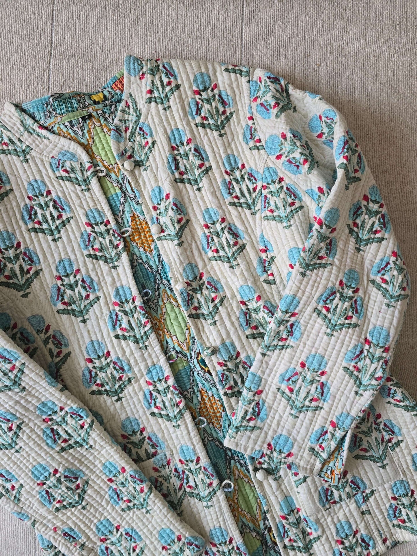 Wendbare Steppjacke
