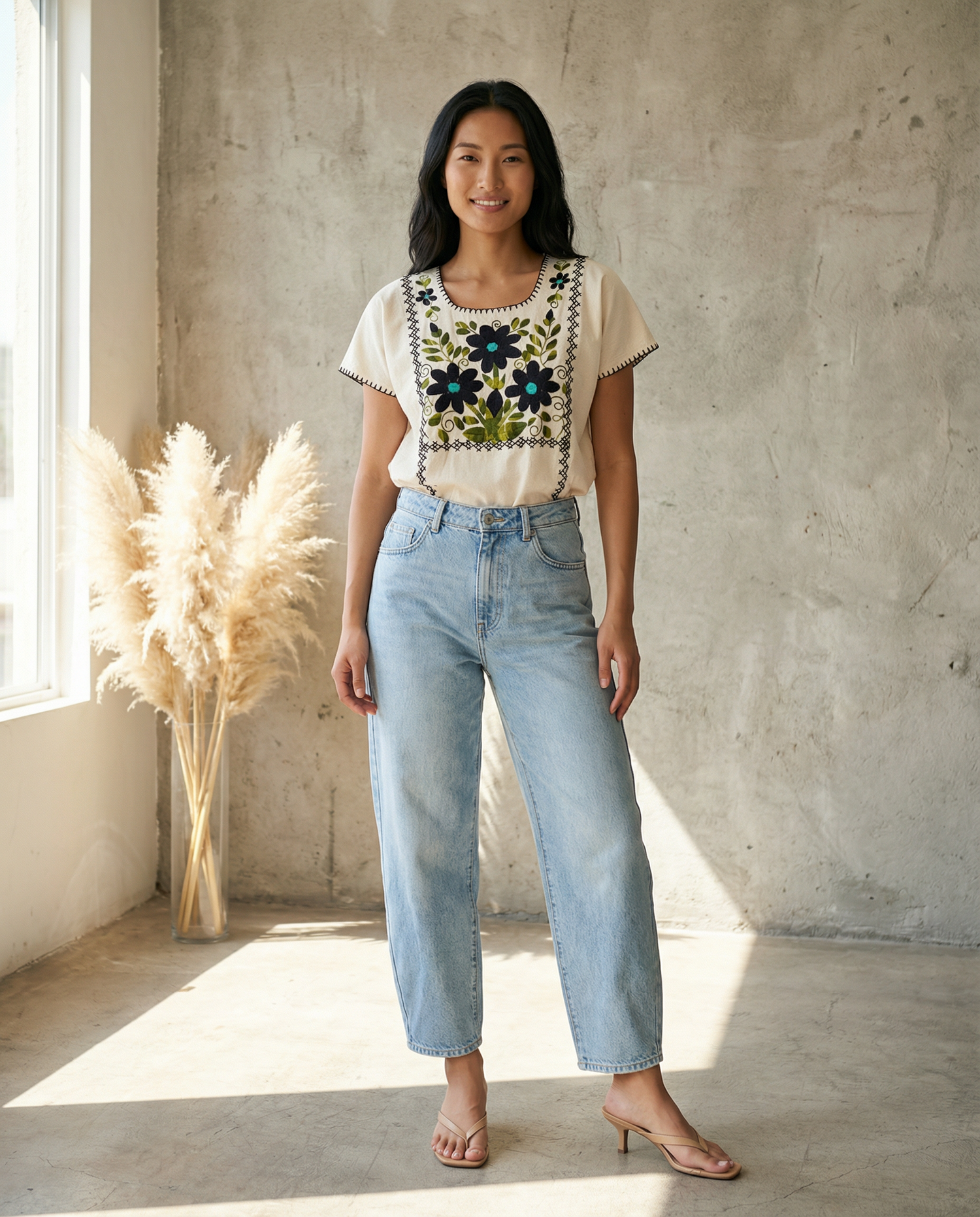 handgefertigte Blusen