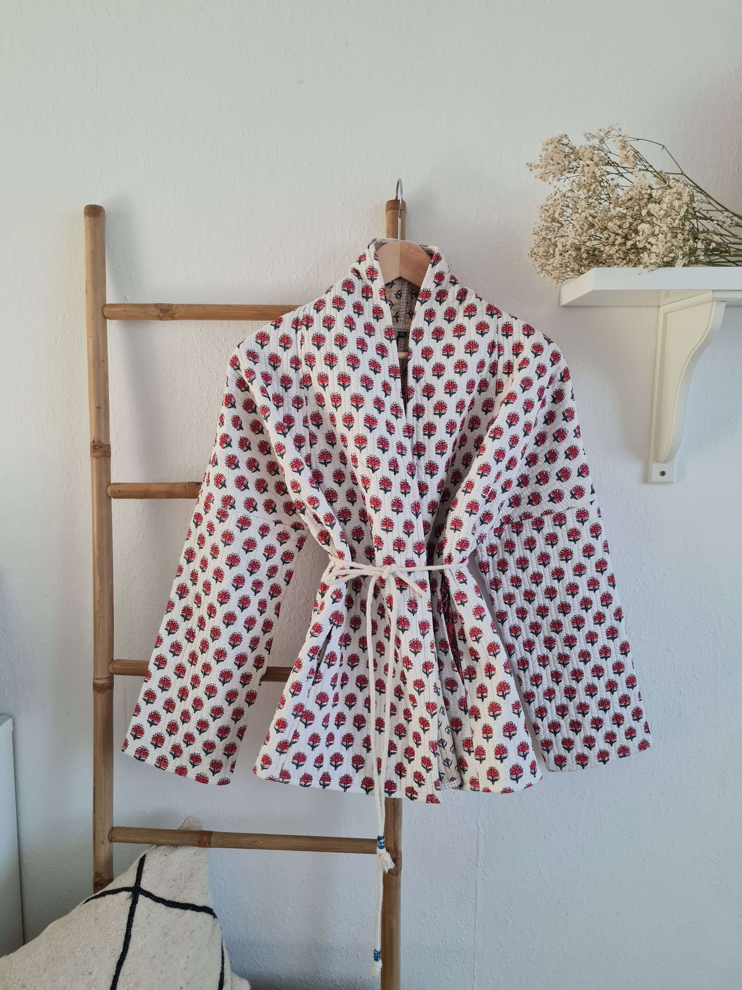 Wendbare Kimono Steppjacke