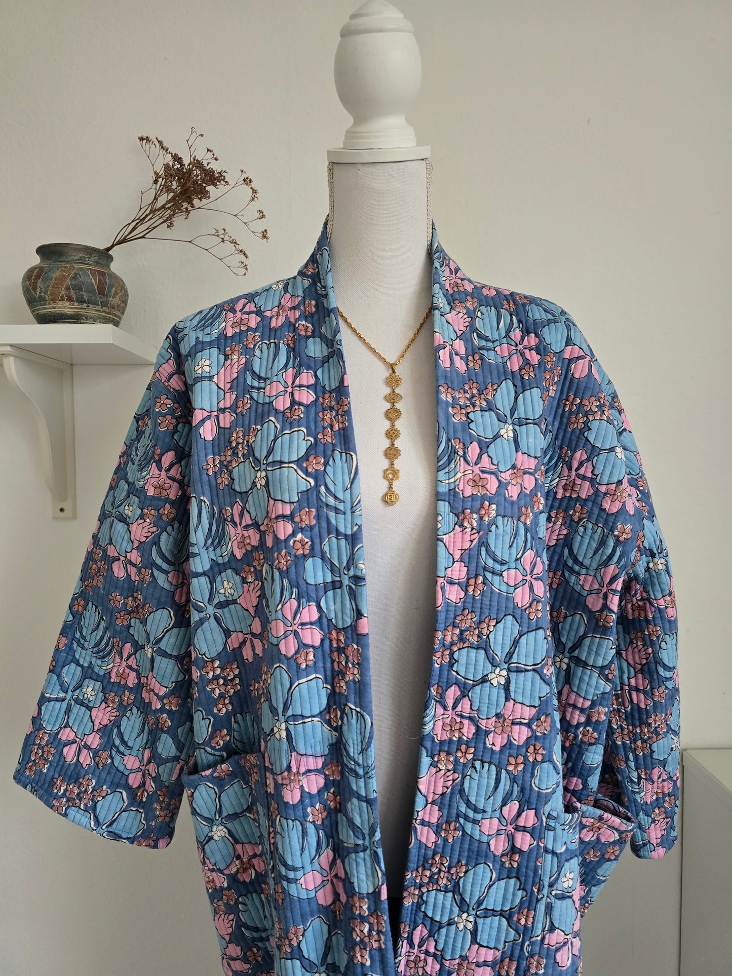 Baumwolle Kimono