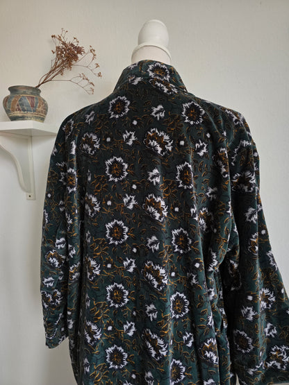 Japanese Velvet Long Kimono