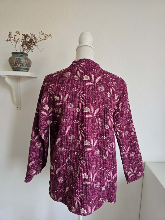Wendbare Steppjacke aus Baumwolle