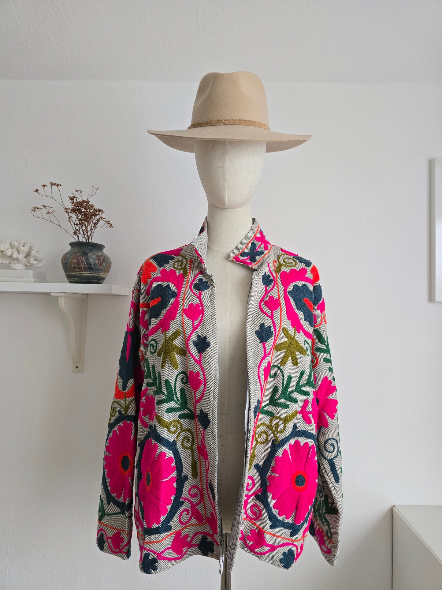 Bestickte Jacke