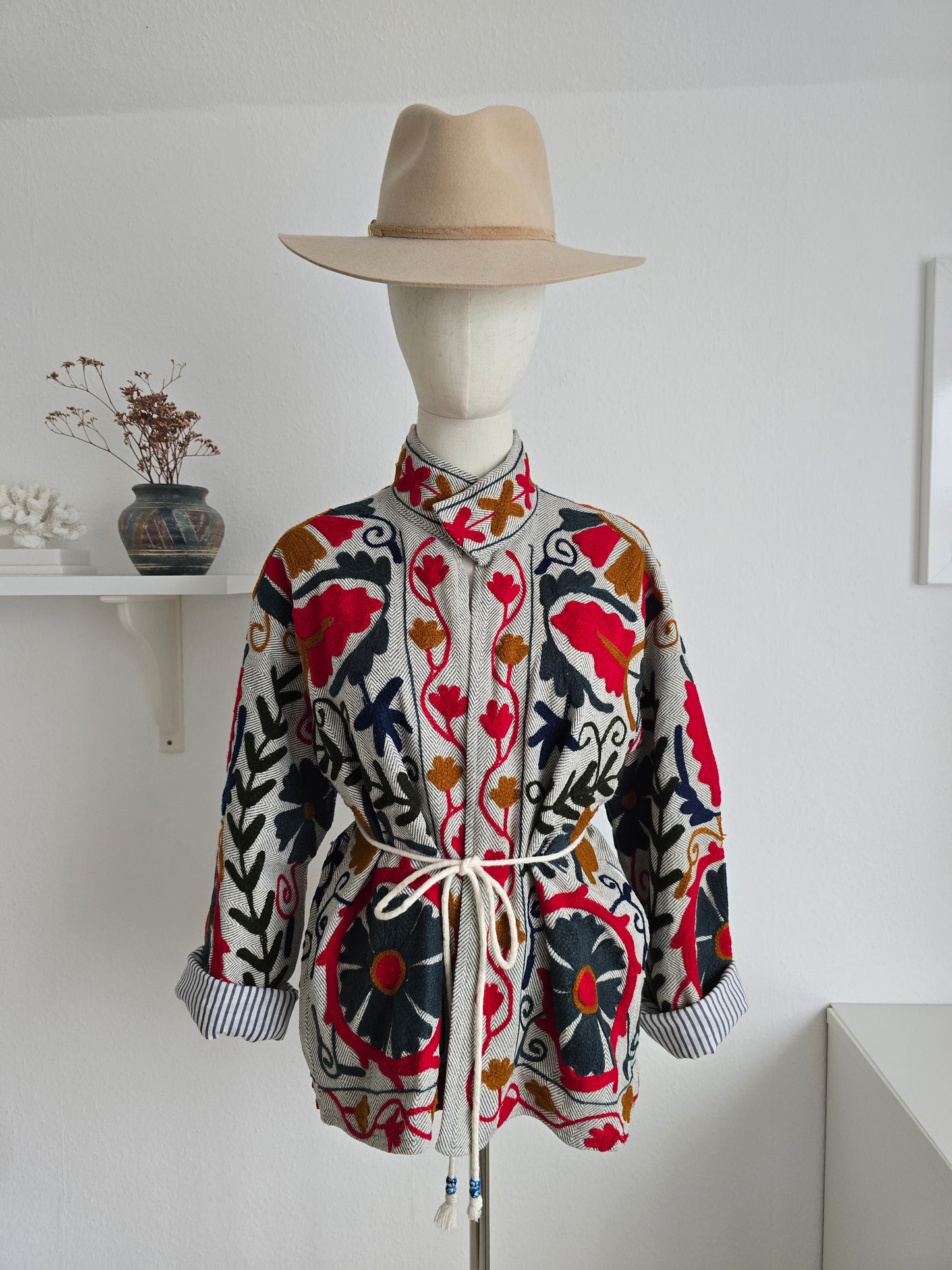 Bestickte Jacke