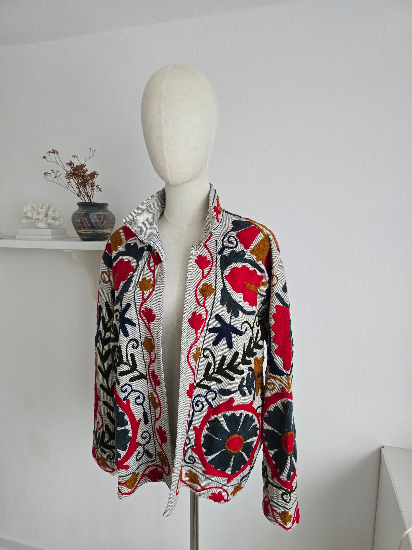 Bestickte Jacke