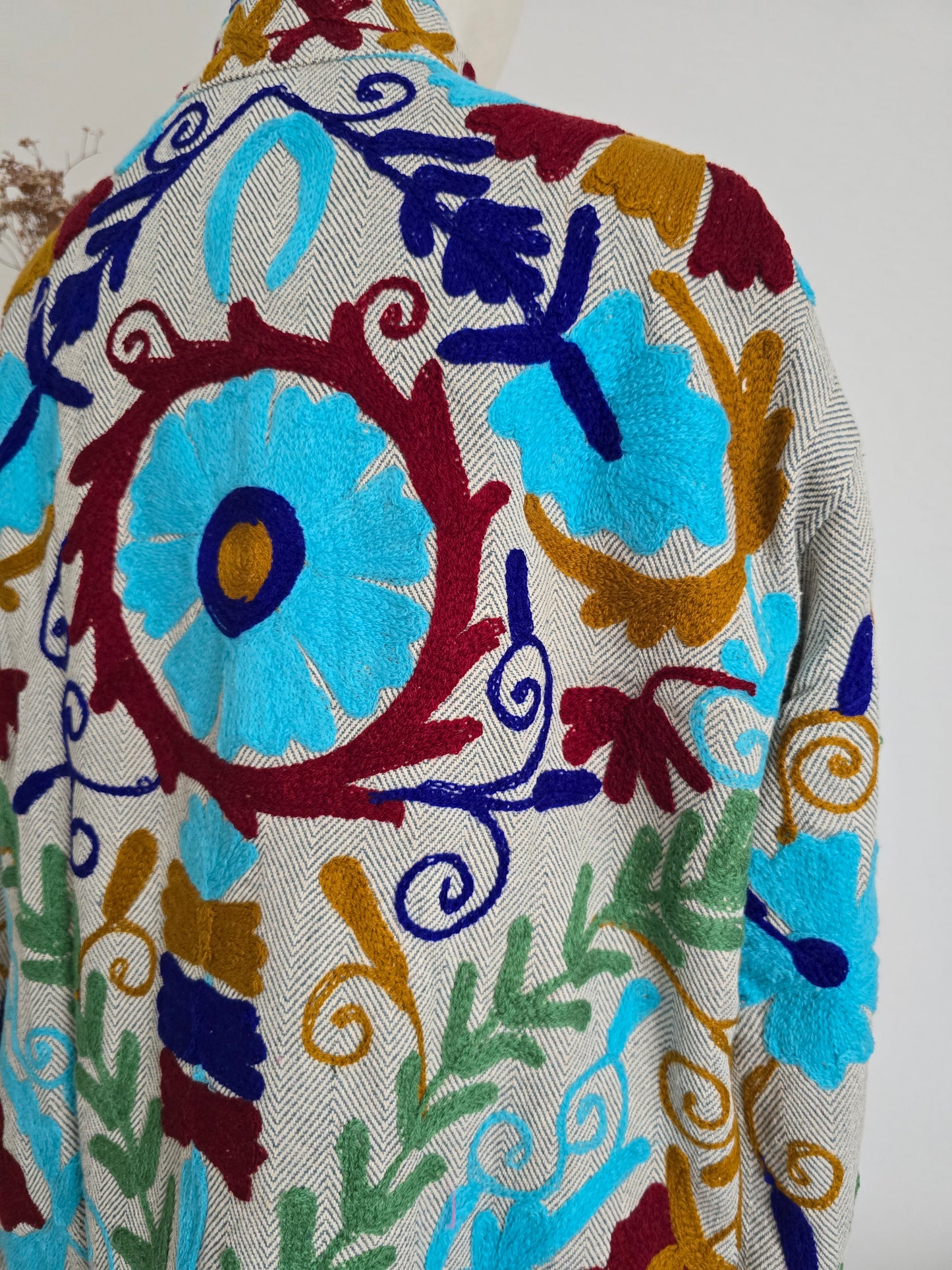Bestickte Jacke