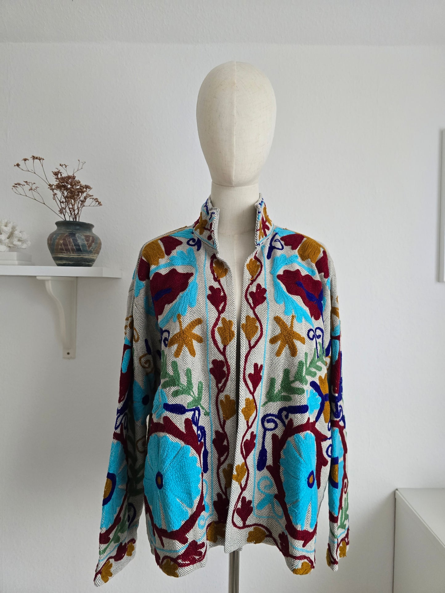 Bestickte Jacke