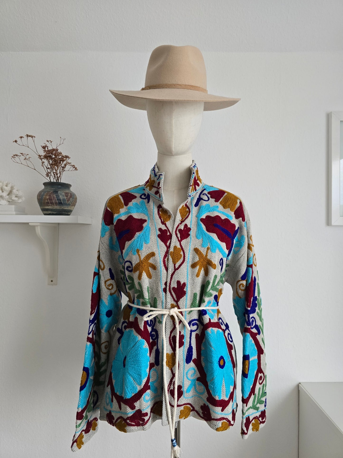 Bestickte Jacke