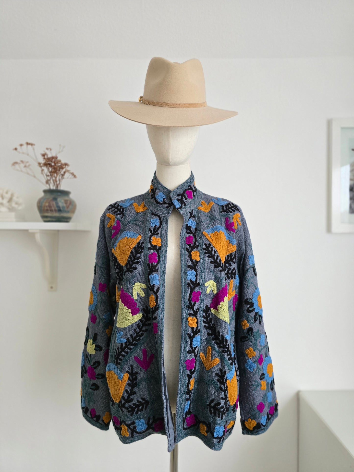 Bestickte Jacke