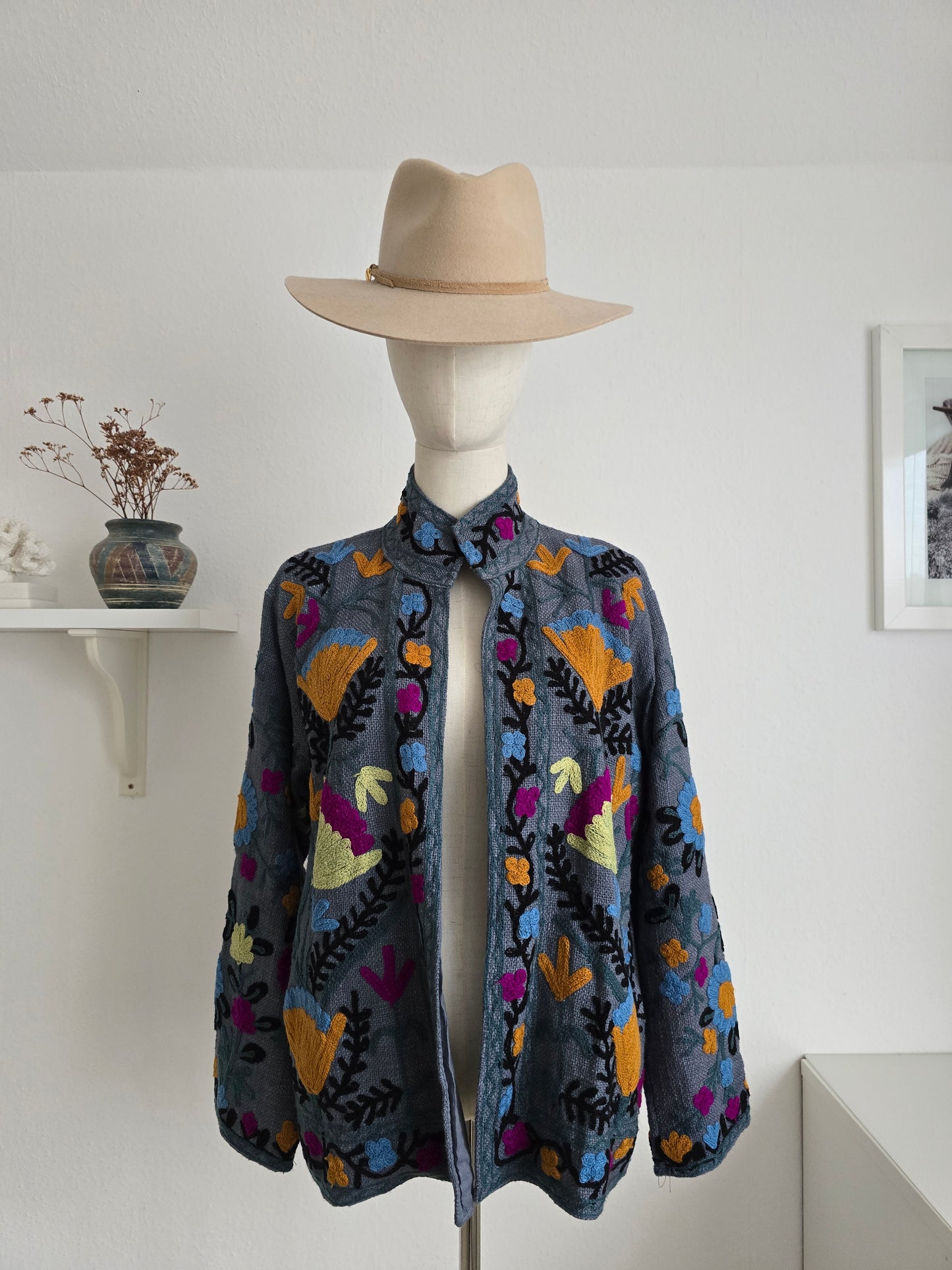 Bestickte Jacke