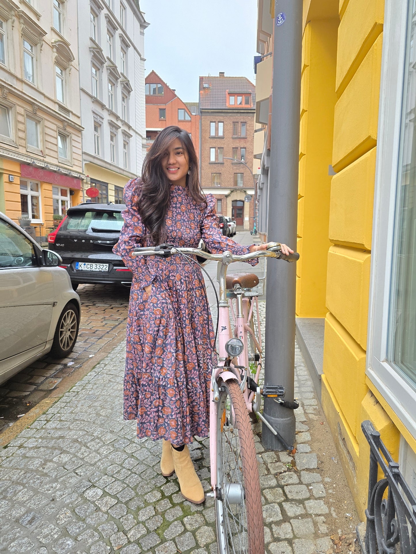 Bella Kleid im Blockdruck