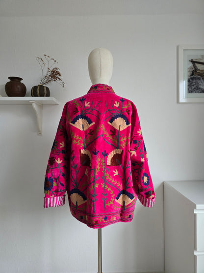 Wendbare bestickte Jacke