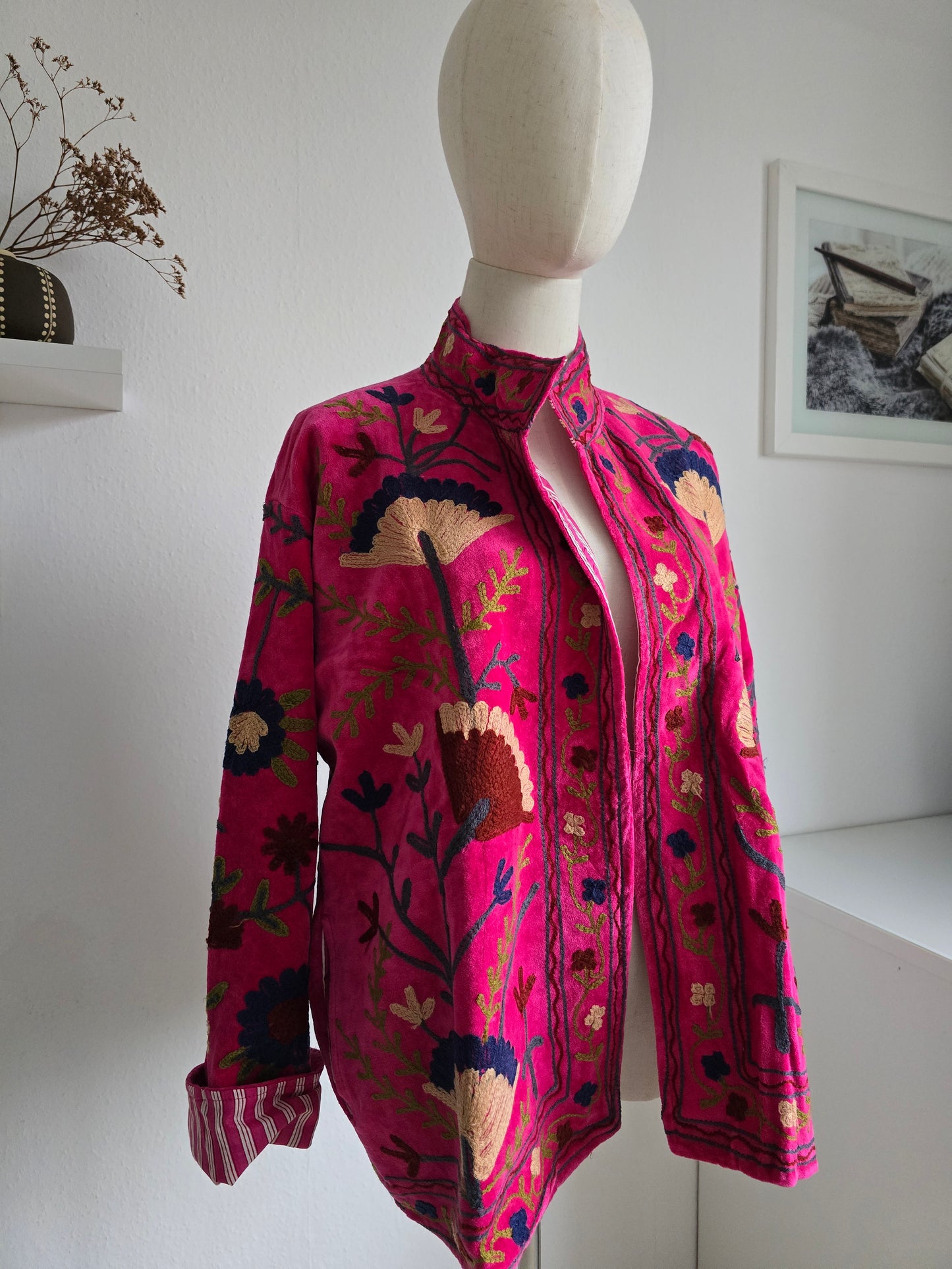 Wendbare bestickte Jacke