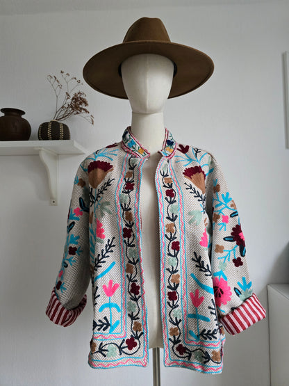 Bestickte Jacke