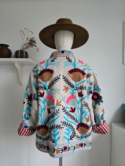Bestickte Jacke