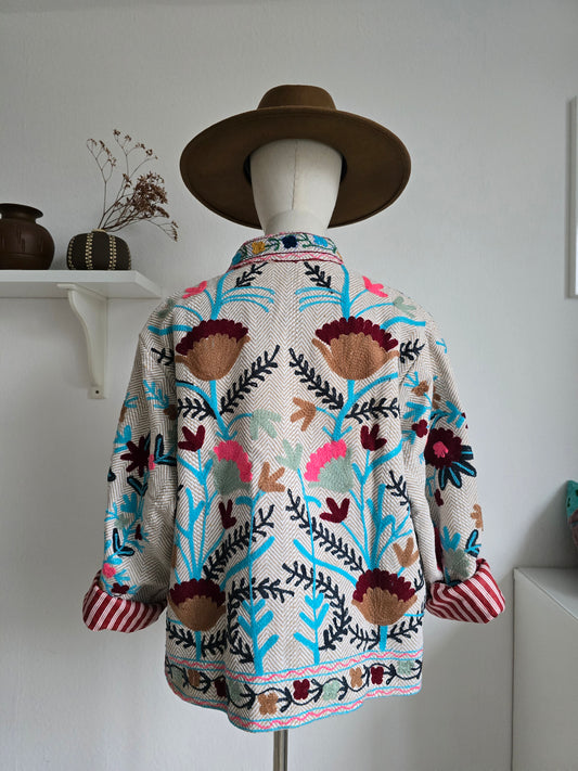 Bestickte Jacke