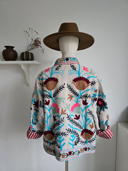Bestickte Jacke
