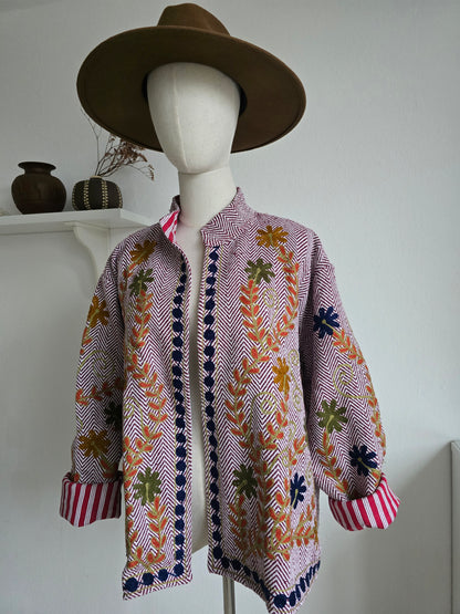 Bestickte Jacke
