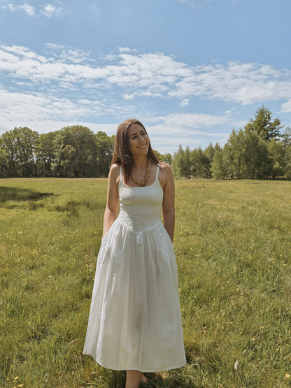 Baumwollkleid mit Taschen für Damen