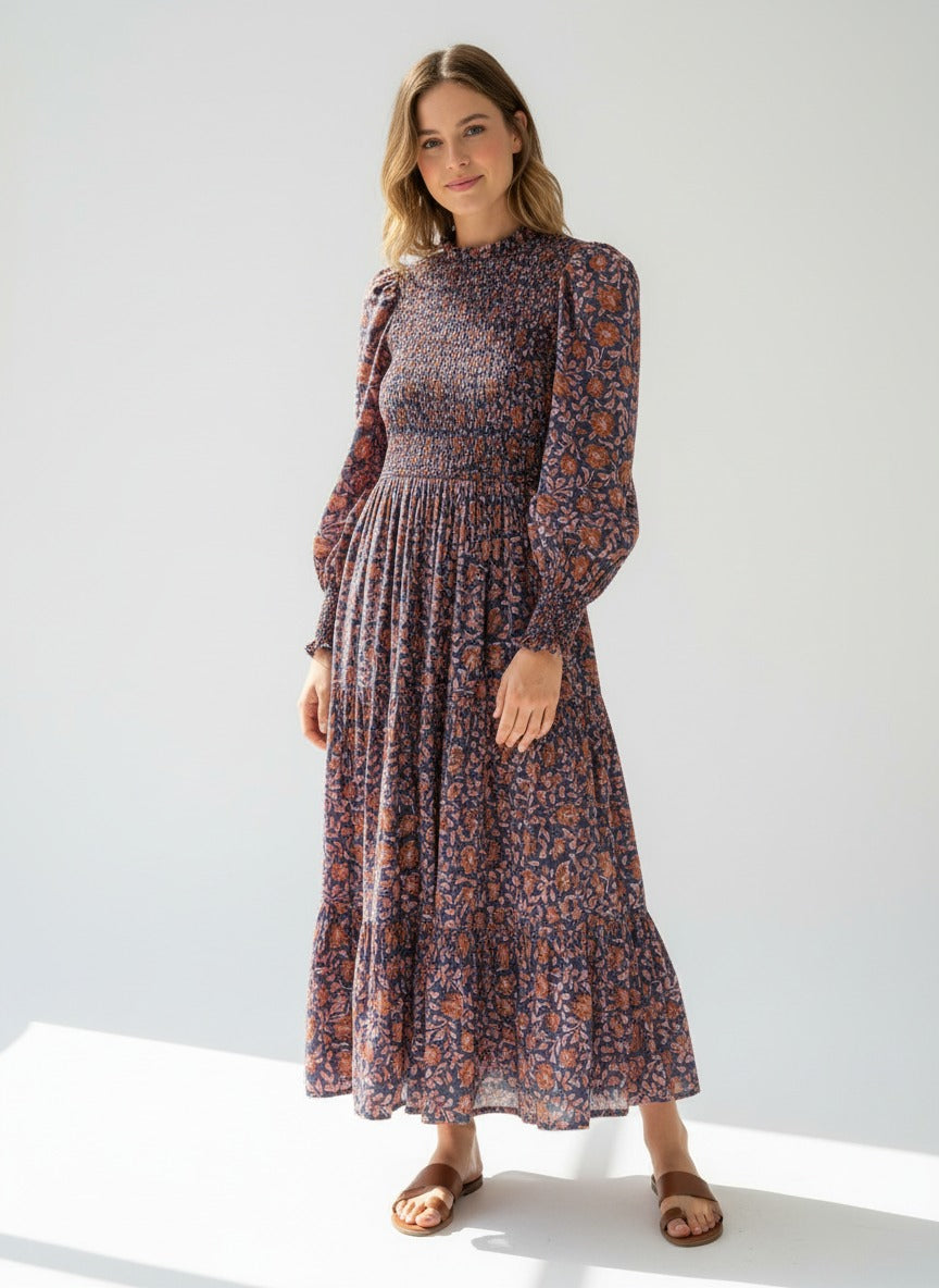 Bella Kleid im Blockdruck