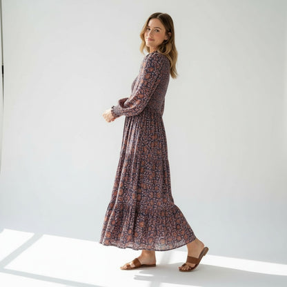 Bella Kleid im Blockdruck