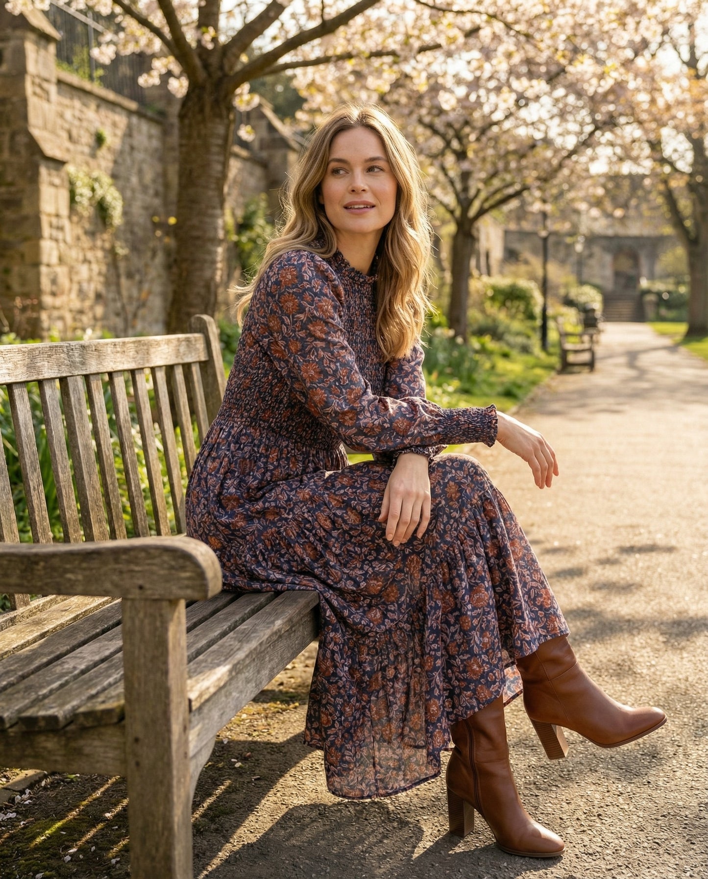 Bella Kleid im Blockdruck