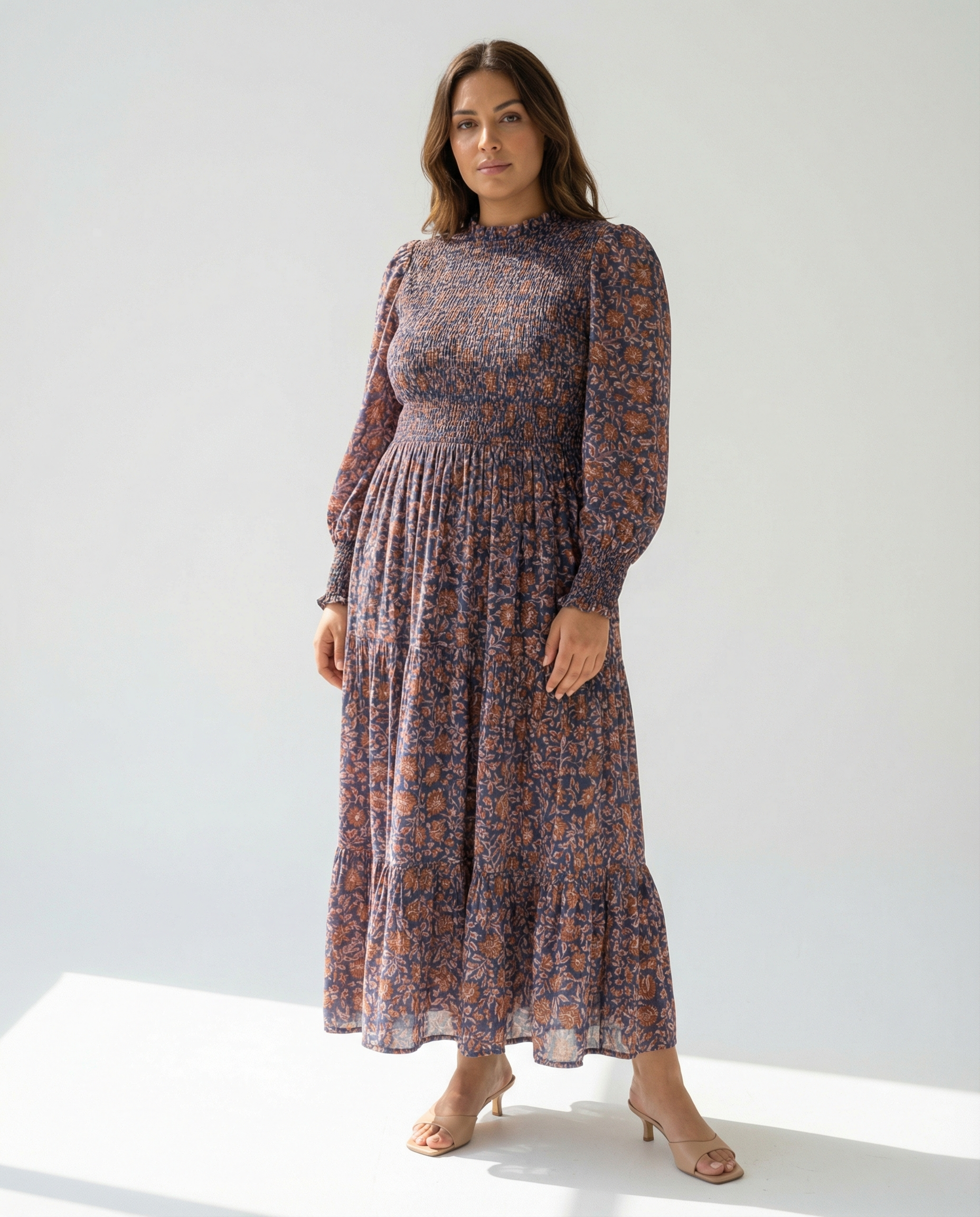 Bella Kleid aus bedruckter Baumwolle