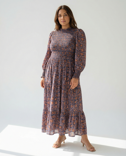 Bella Kleid aus bedruckter Baumwolle