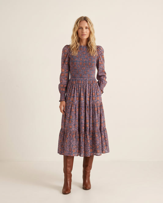 Bella Kleid im Blockdruck