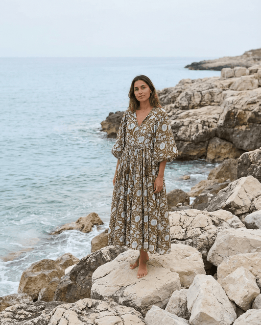 midi camilla beach dress Marine Layer Camila Maxi Dress main image 0
