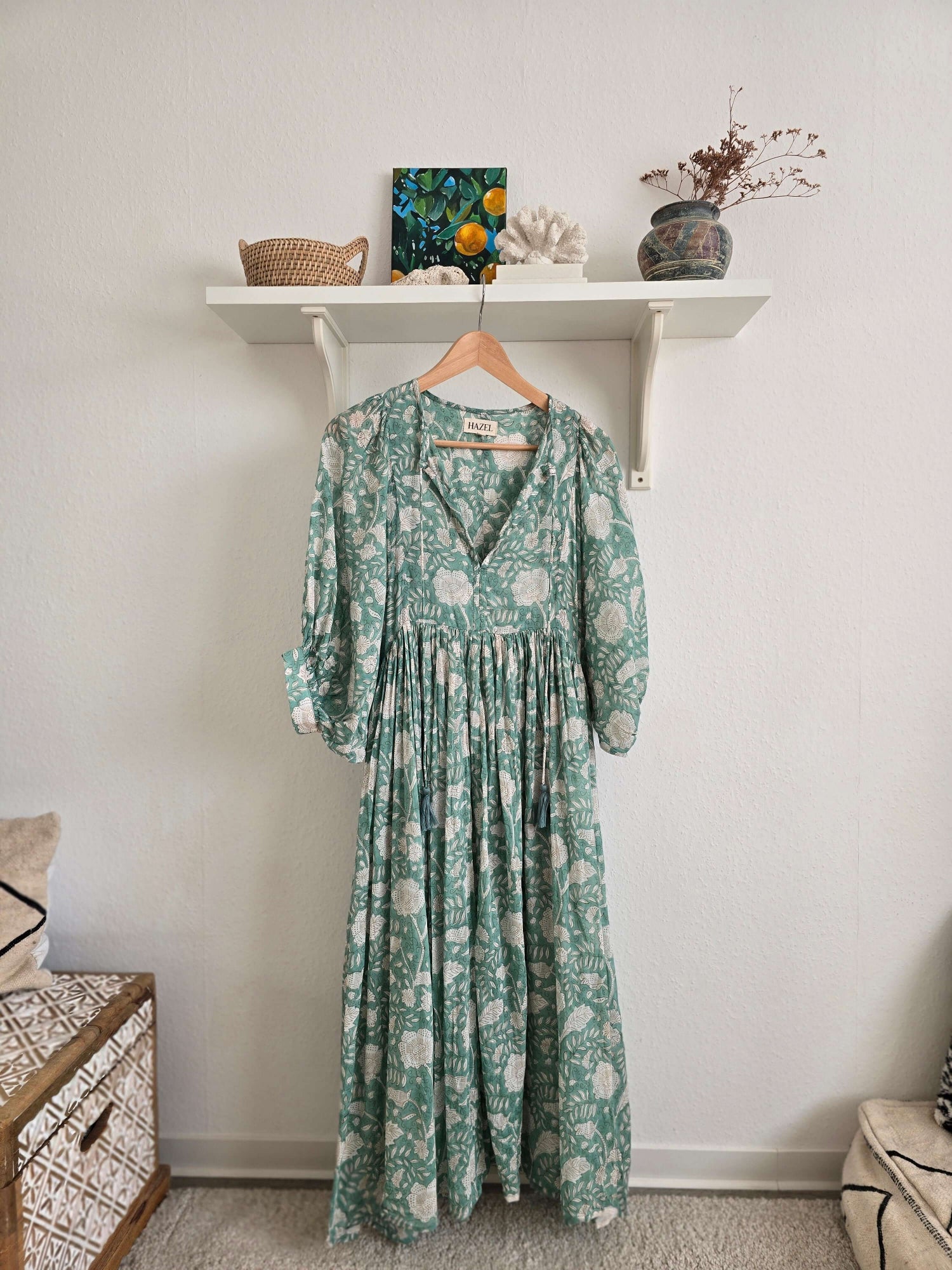 Camilla Handmade Cotton Dress With Pockets