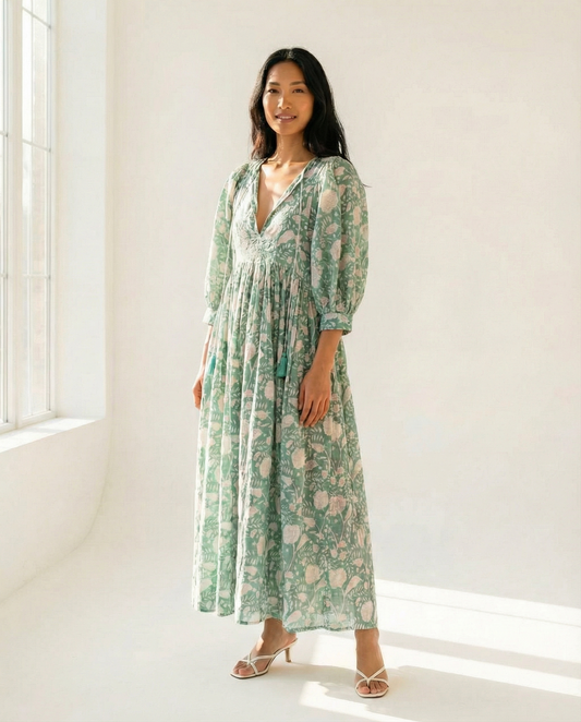 Camilla Kleid - Grün