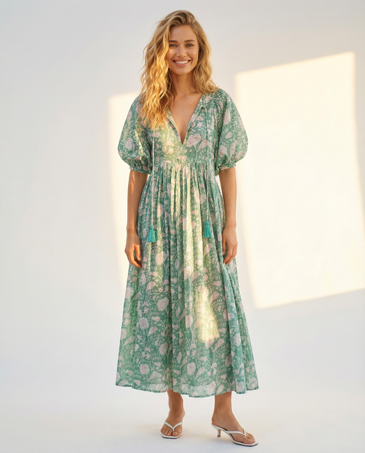 Camilla Kleid - Grün