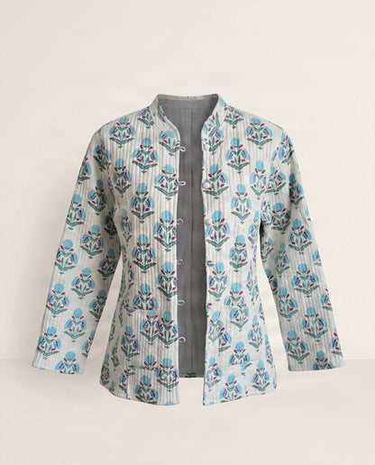 Wendbare gesteppte Baumwolljacke
