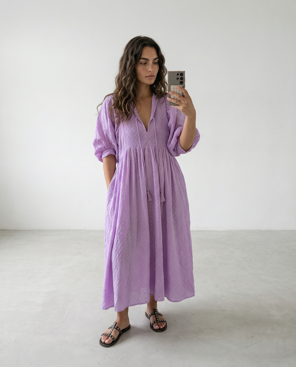 Lucia Dress - Purple