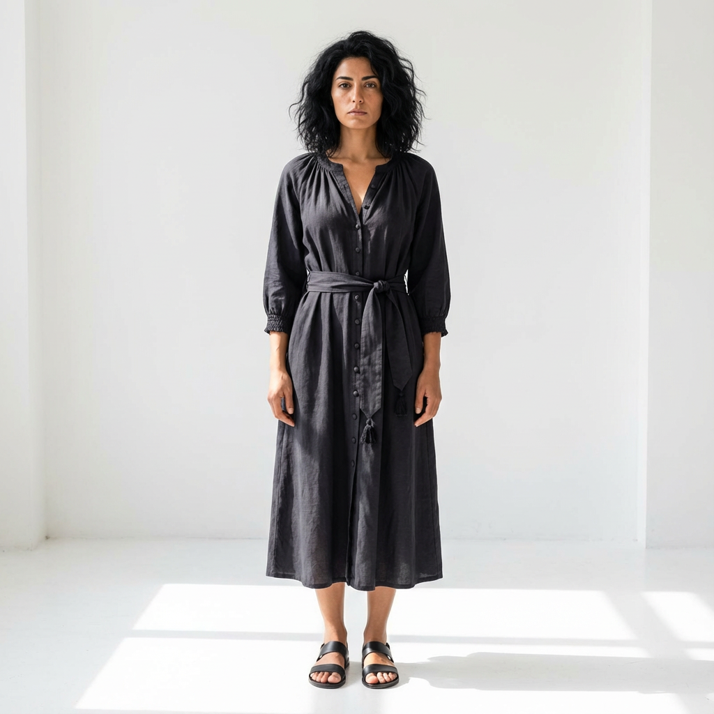 Rumi Kleid - Schwarz