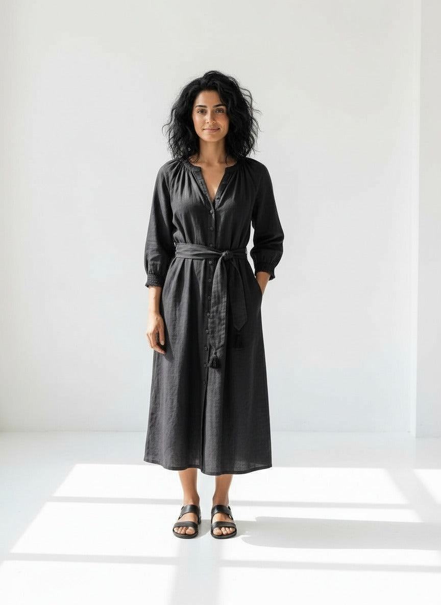 Rumi Kleid - Schwarz