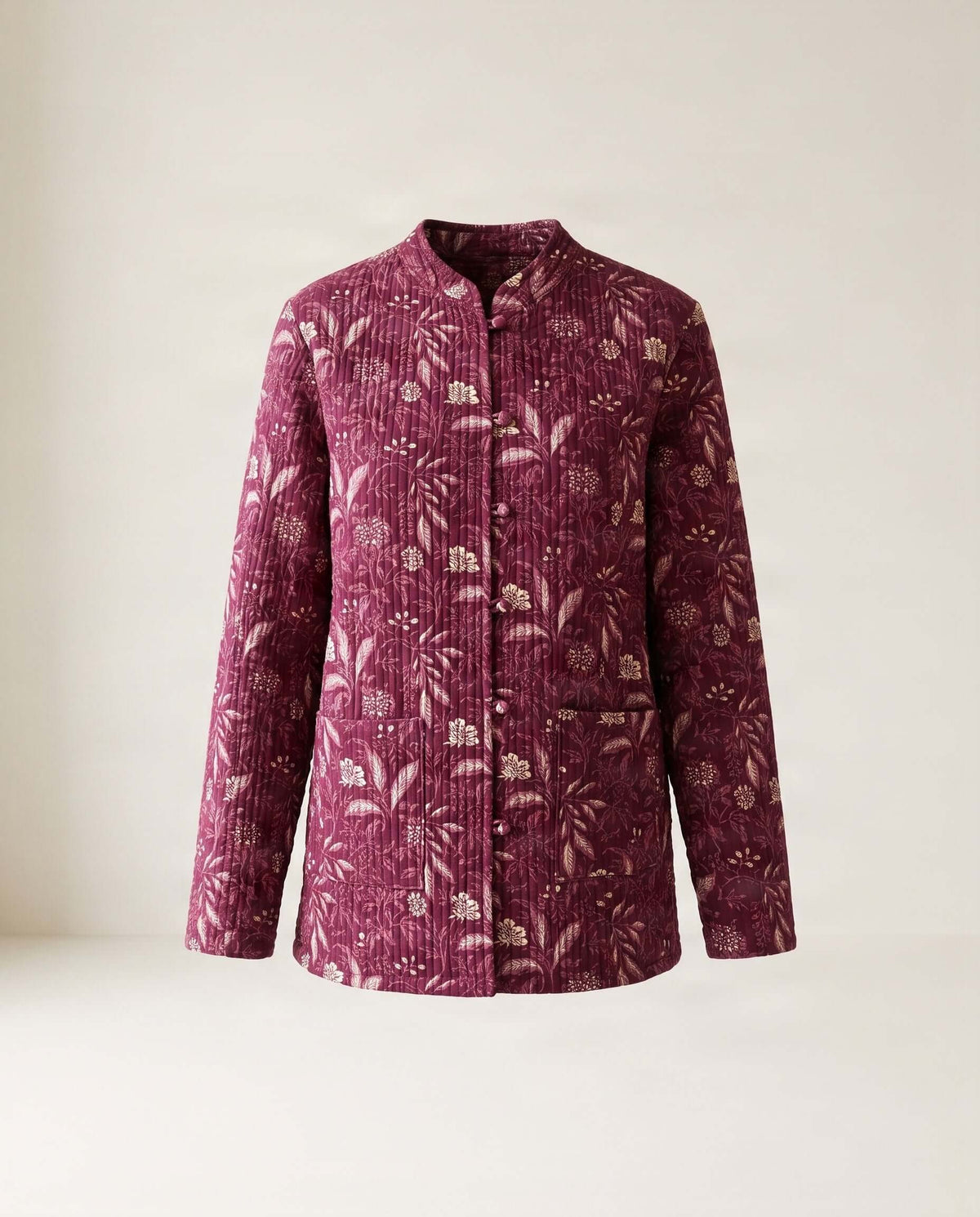 Gesteppte Wendejacke aus Baumwolle