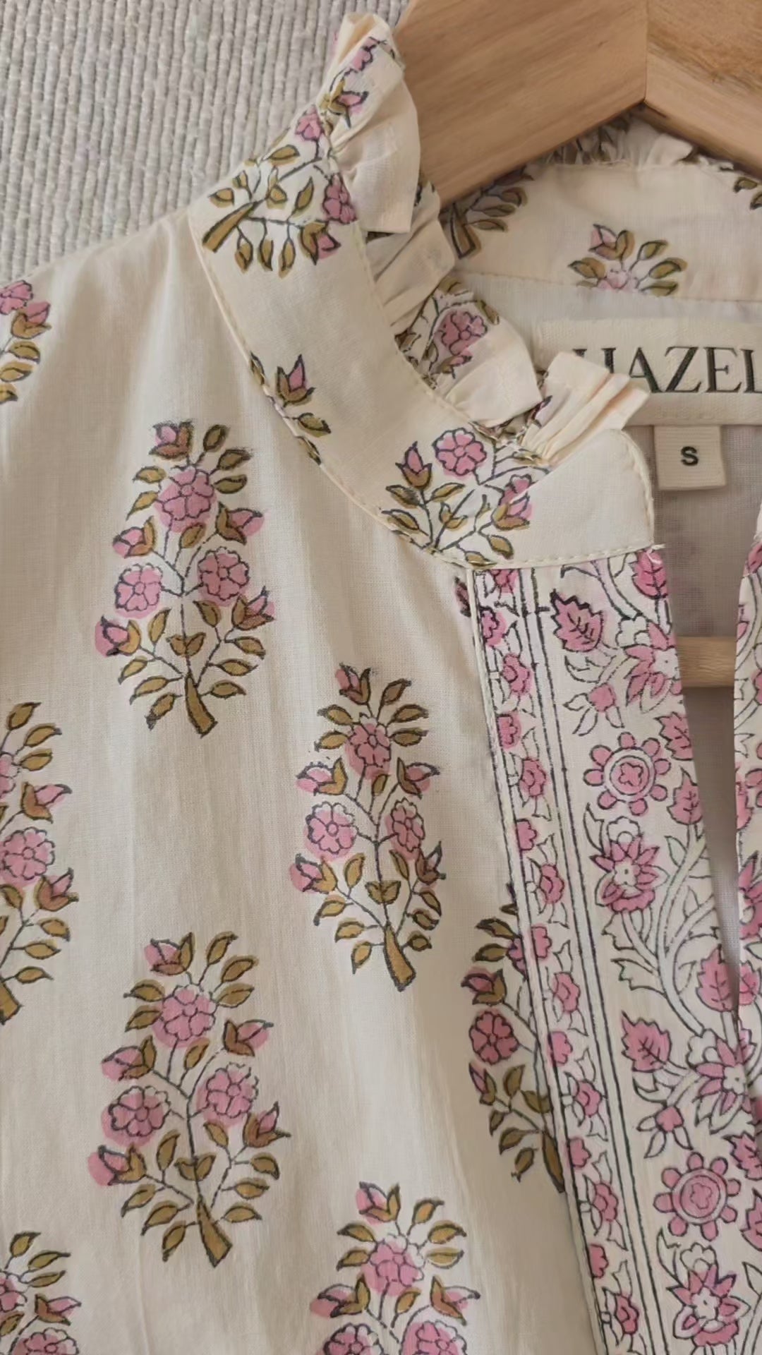 Sommer Maxi Baumwollkleid Mit Taschen