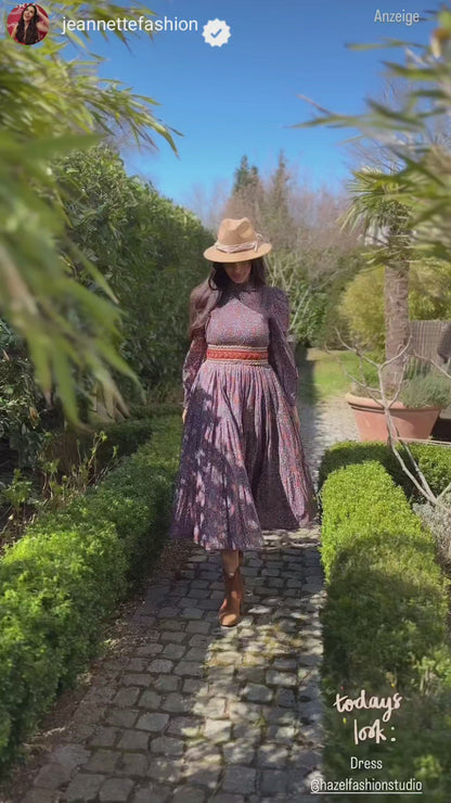 Beautiful dress in block print